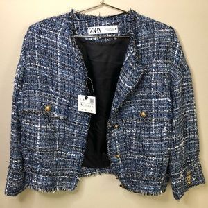NWT tweed style jacket